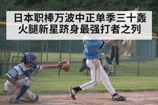 日本职棒万波中正单季三十轰 火腿新星跻身最强打者之列